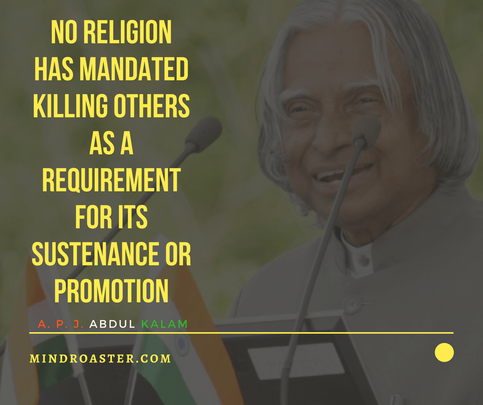 apj abdul kalam quotes on youth