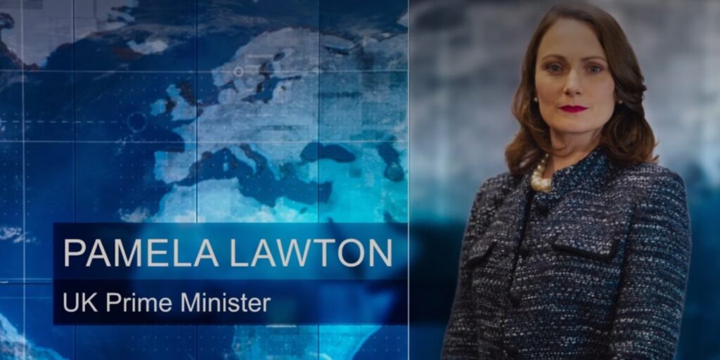 UK Prime Minister Pamela Lawton