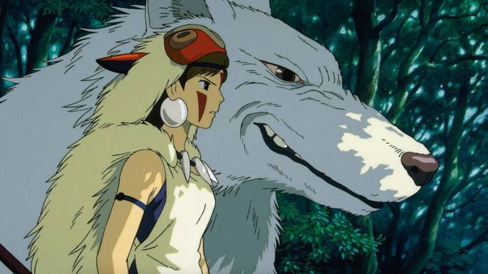 65 Animated Movies - Princess Mononoke