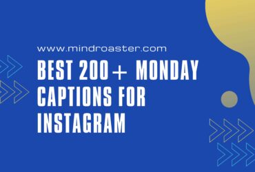 Best 200+ Monday Captions for Instagram