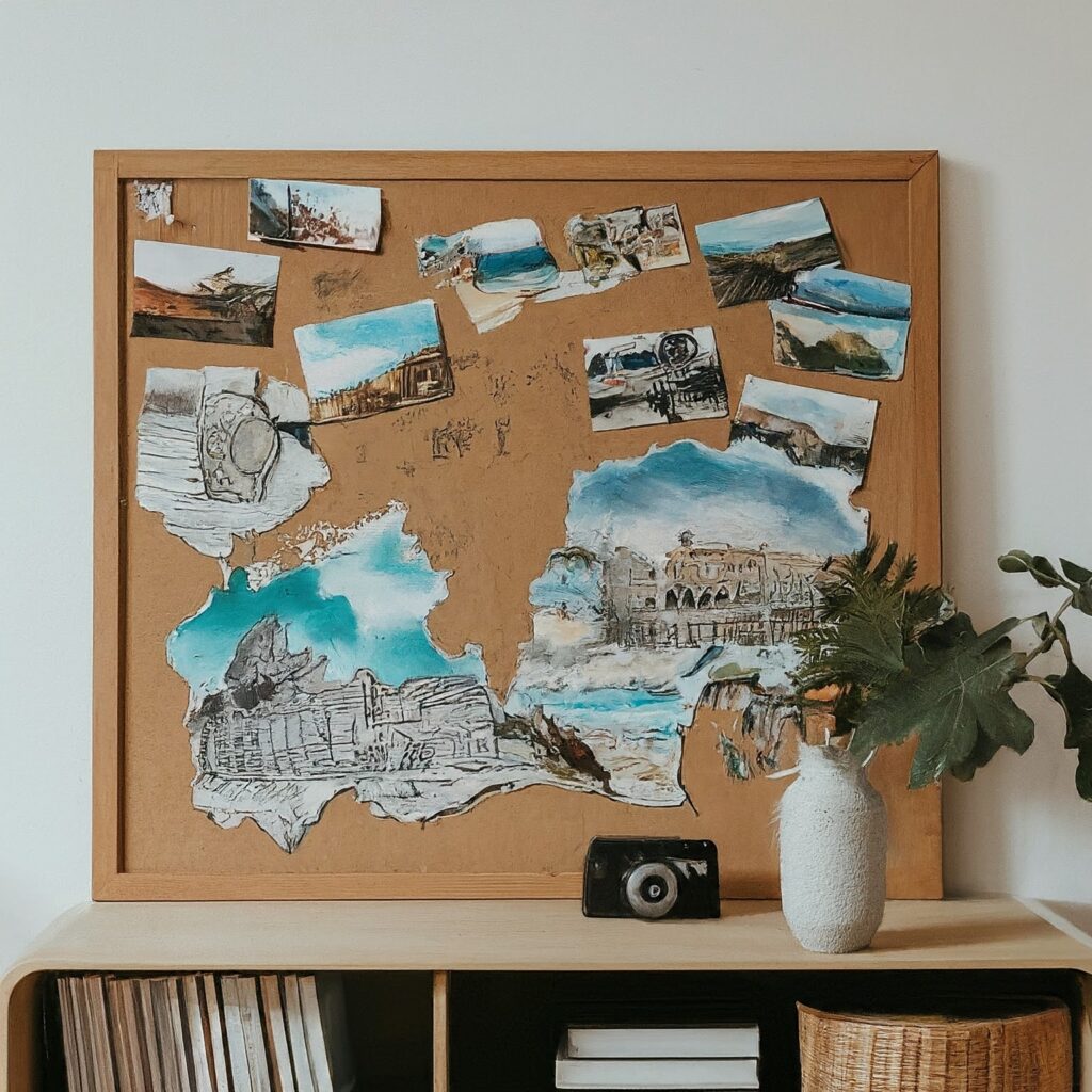 Vision Board Travel and Adventure